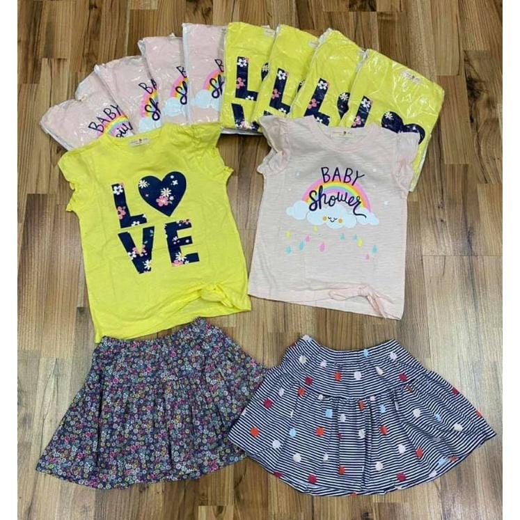 Set váy Bé Gái xinh xắn