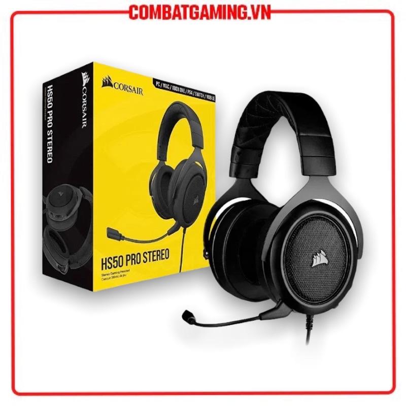 Tai Nghe Corsair HS50 Pro Stereo - Hàng Chính Hãng