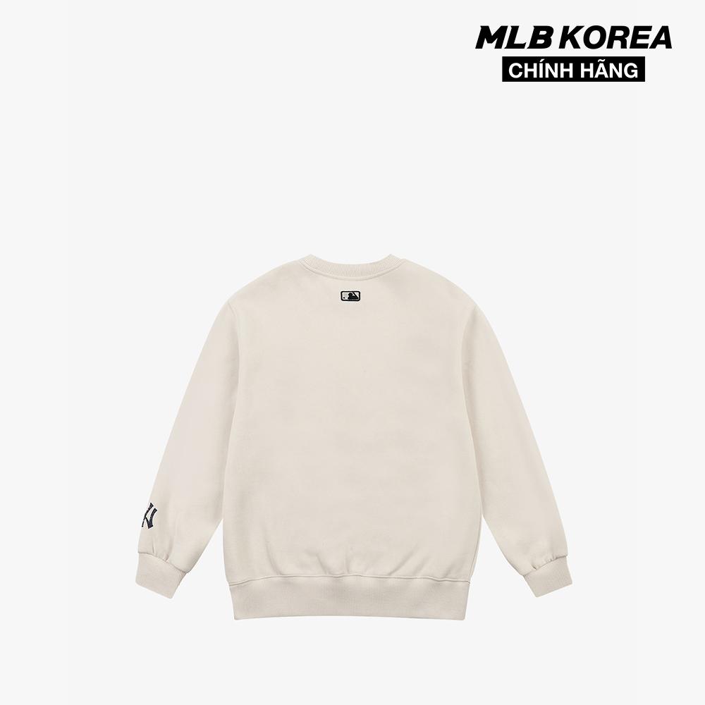 MLB - Áo sweatshirt phom suông tay dài Retro 31MT5A061-50I