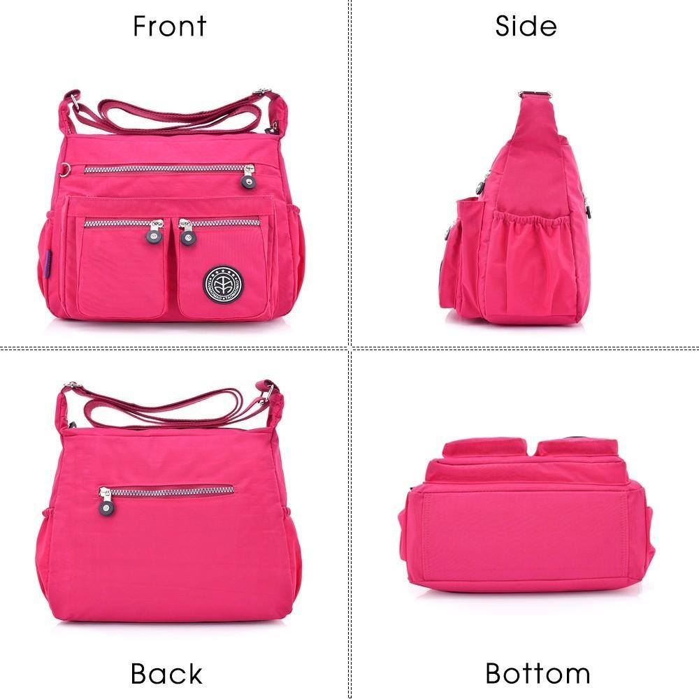 TTOU Nữ Sứ Giả Túi Nylon Chống Thấm Nước Túi Xách Nữ Hàng Ngày Vai Nữ Đeo Chéo Túi Bolsa Sắc MỘT Chính