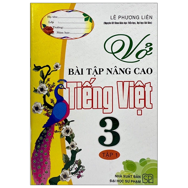 Vở Bài Tập Nâng Cao Tiếng Việt 3 - Tập 1