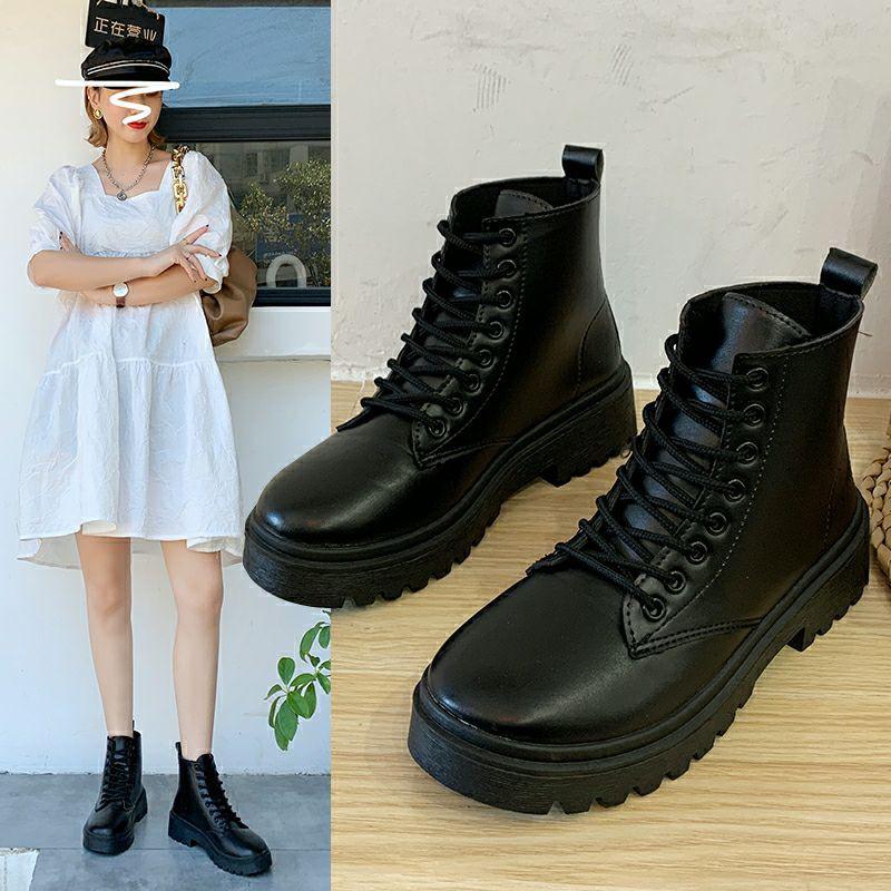 Boot Ulzzang buộc dây QCCC Fullbox