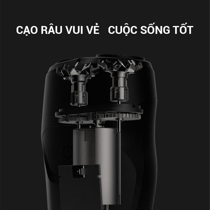 Máy Cạo Râu Nam Lưỡi Dao 2 Đầu I Bảo Hành 36 Tháng Flyco FS889 Tông Đơ Cắt Tóc máy cạo râu dao cạo