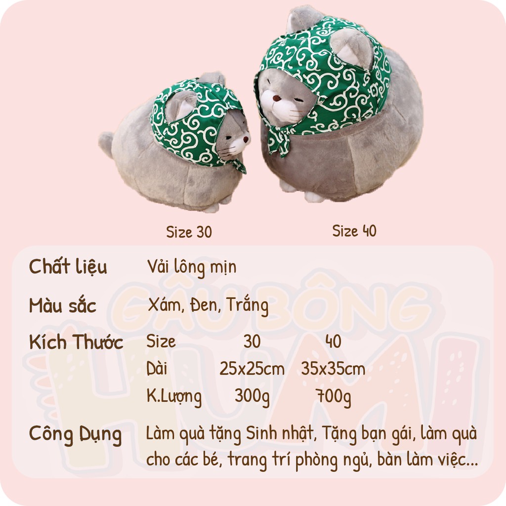 Gấu bông mèo amuse