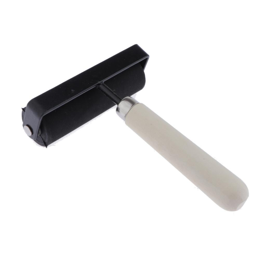 Rubber Brayer Roller for Printing Inks Oil Painting Art Clay Stamping 4in