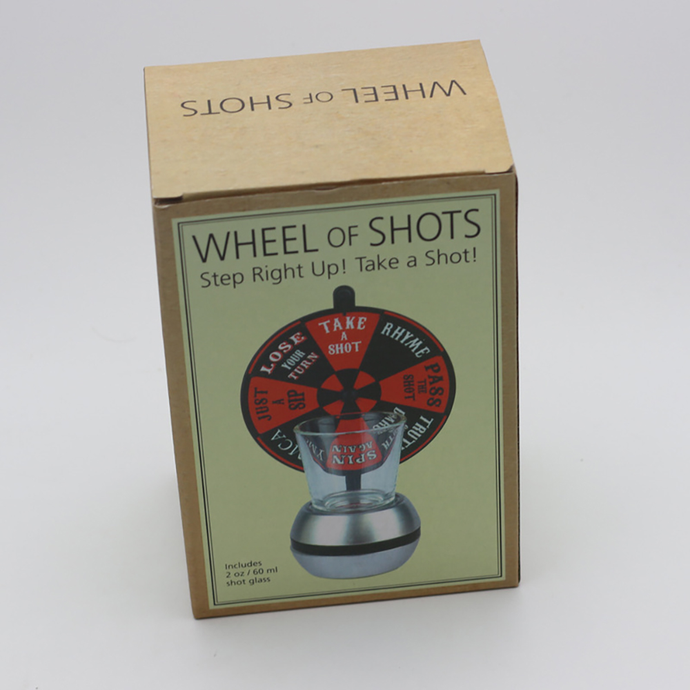 Bộ Trò Chơi Wheel Of Shot Drinking Game Giải Trí Xả Stress Trên Bàn Nhậu Cho Nhóm Bạn Thân Quẩy Tới Bến