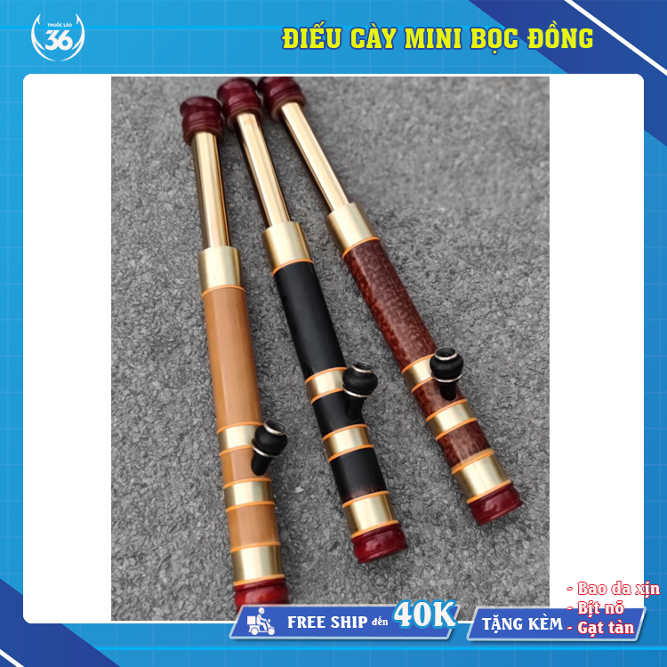 Điếu cày Mini Du lịch - Mua 1 tặng 3