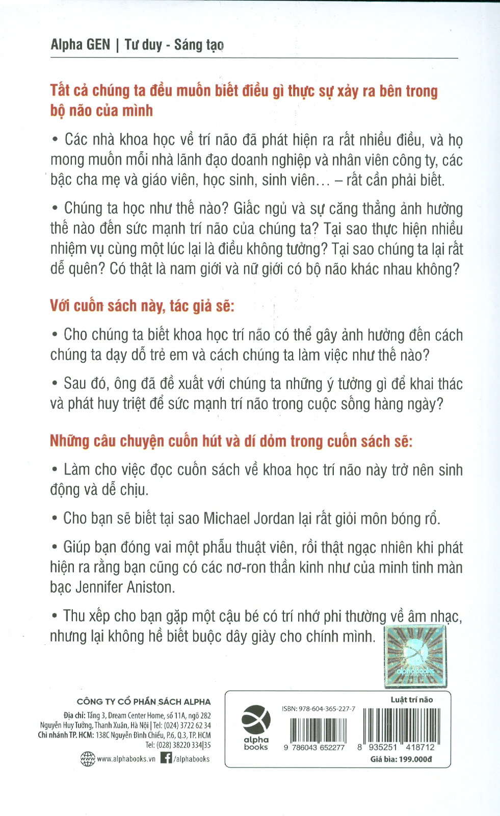 LUẬT TRÍ NÃO - 12 Quy Luật Dể Tồn Tại Và Phát Triển Ở Nơi Làm Việc, Ở Nhà Và Trường Học