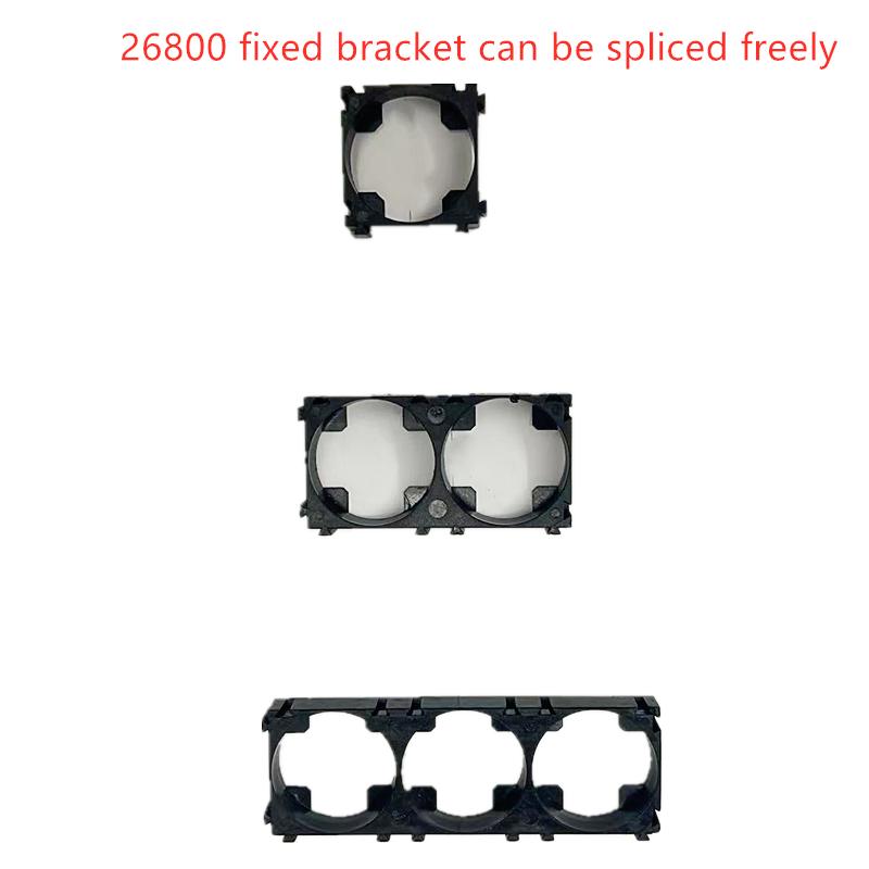 26650/26800 khung pin lithium kết hợp cố định nhà sản xuất khóa thắt lưng nối Màu sắc: 26650 1S 20 CÁI