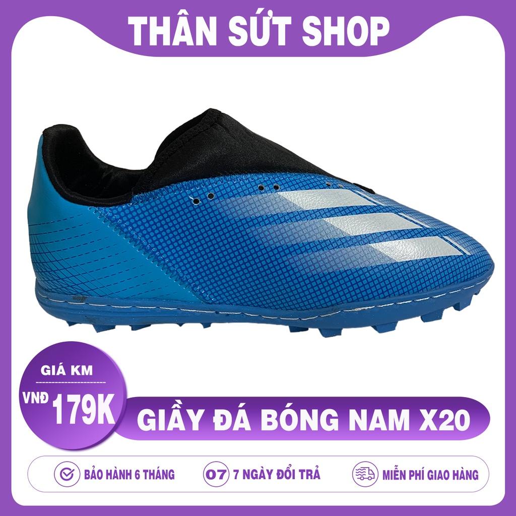 Giày đá bóng sân cỏ nhân tạo X20 - siêu phẩm sân cỏ nhân tạo - Khâu full đế