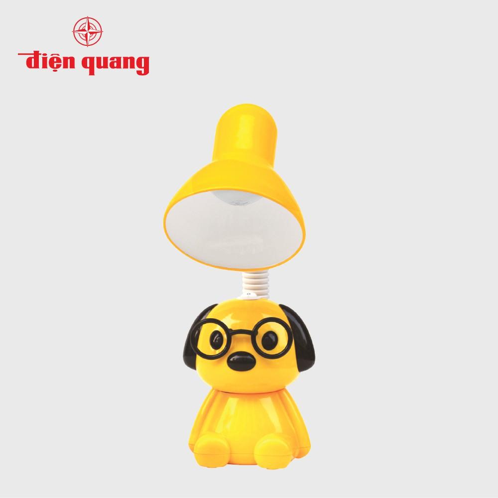 Đèn Bàn Bảo Vệ Thị Lực Điện Quang Đq Dkl17 B Kiểu Con Chó, Bóng Led Warmwhite - Vàng
