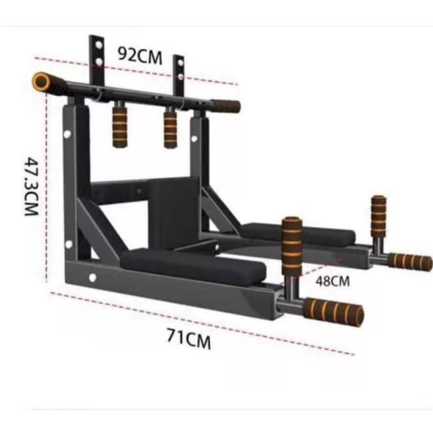 Bộ Xà Đơn Xà Kép Treo Tường Di Động Đa Năng 8 IN 1