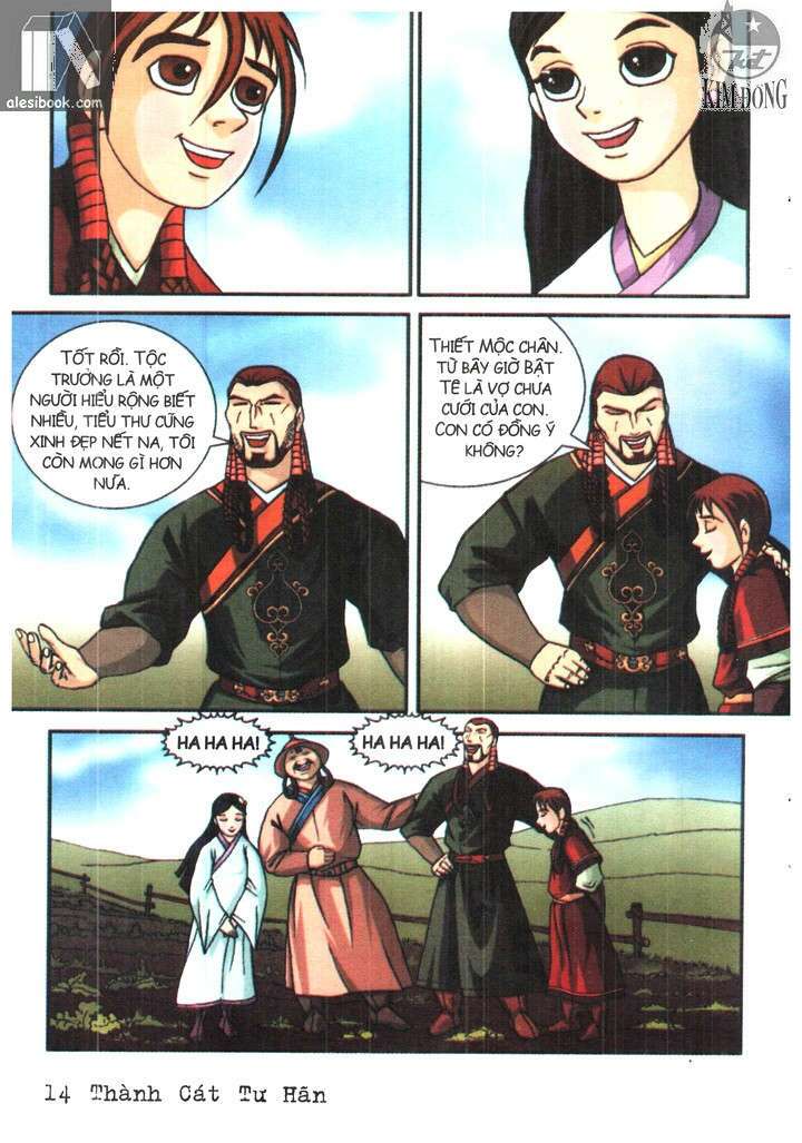thành cát tư hãn chapter 9 12