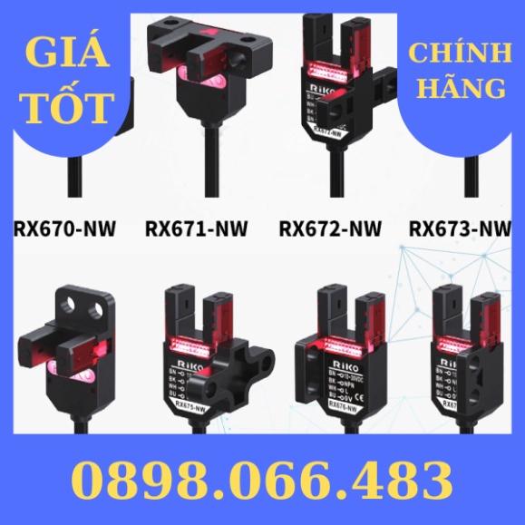 *Giao Toàn Quốc* Riko Cảm Biến Công Tắc Quang Ổ Cắm U Công Tắc Tiệm Cận Rx670 671 672 674-nw/PW xuất VAT