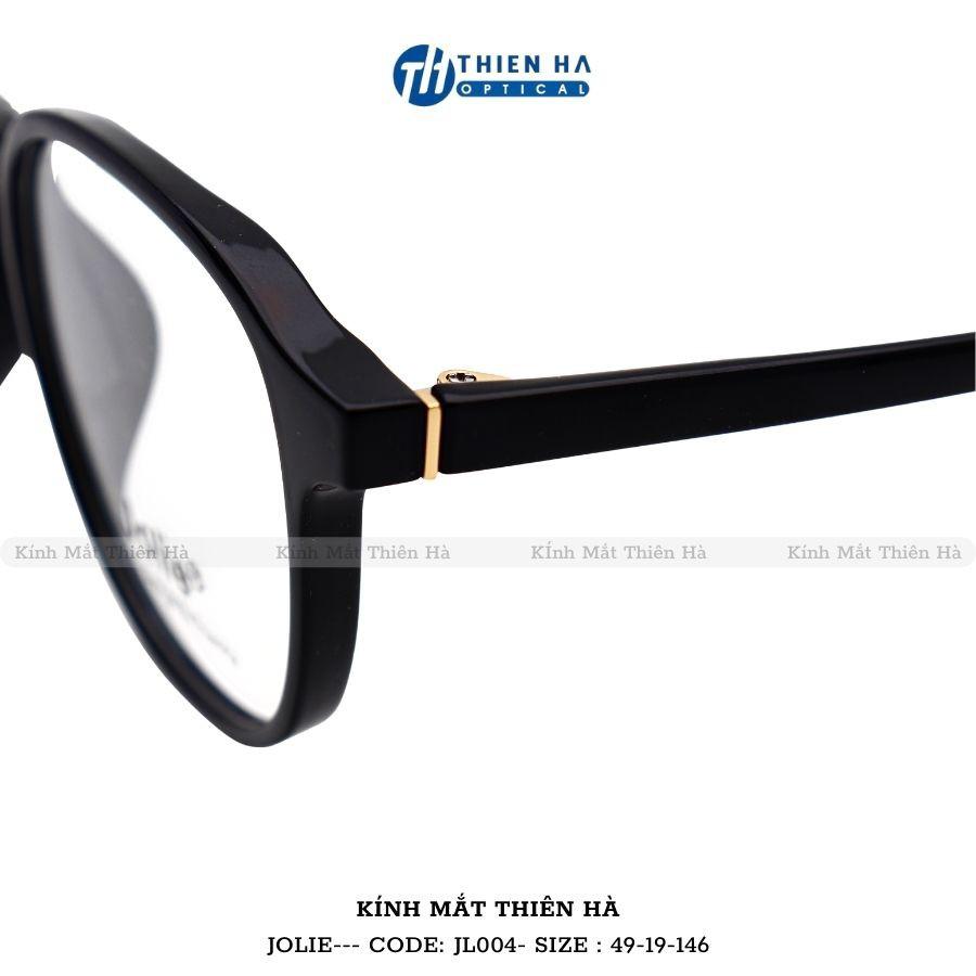 Gọng kính tròn nam nữ THIÊN HÀ OPTICAL chất liệu Acetate cao cấp độc quyền Unisex cá tính trẻ trung JOLIE JL004