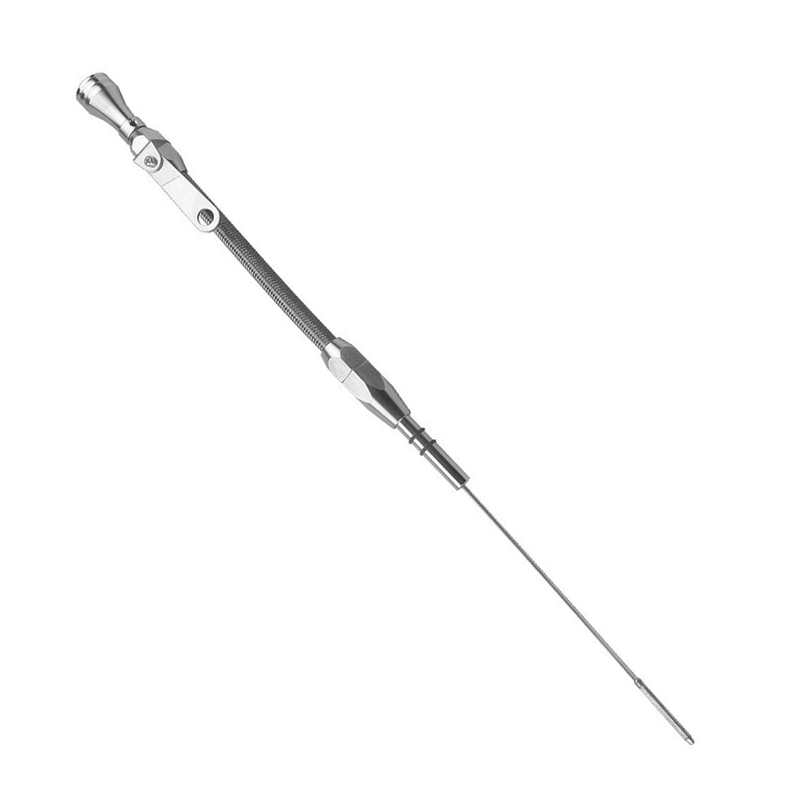 Oil Level Dipstick Stainless Braided Dipstick for  Sbc 305 Durable