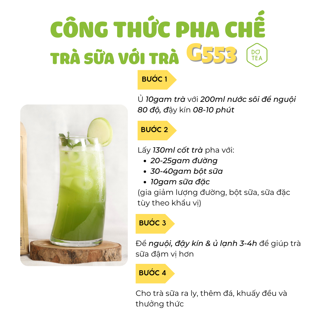 Trà Xanh Hoa Lài Gói