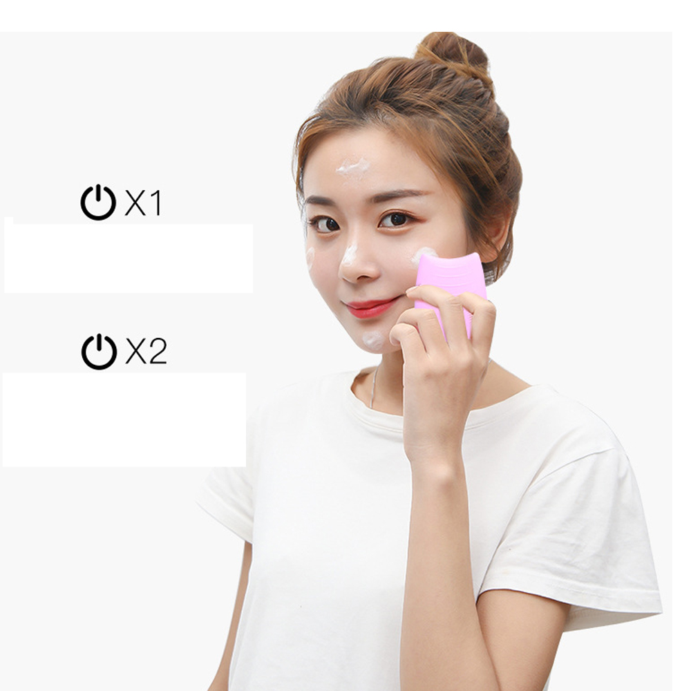 Máy Rửa Mặt Masge - Tẩy Tế Bào Chết - Nâng Cơ Kháng Khẩu - Làm Sạch Sâu - AM8001