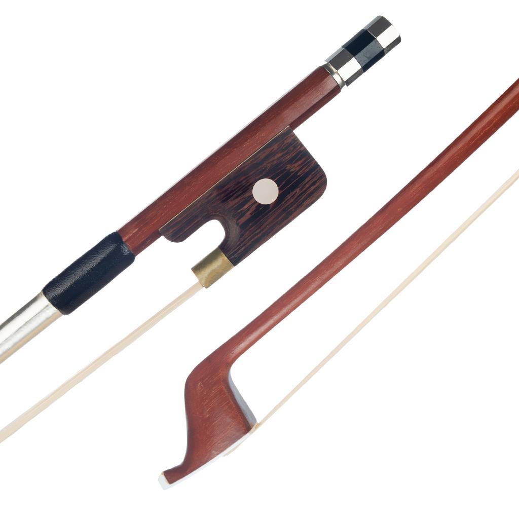 1 Piece Brazilwood Stick Upright Double Bass Bow French Style