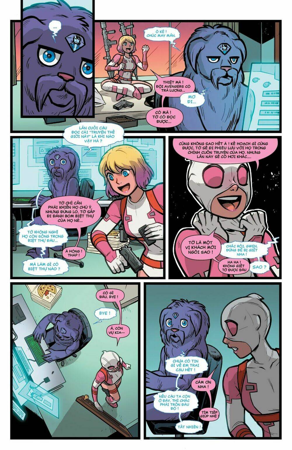 gwenpool siêu phàm chapter 18 12