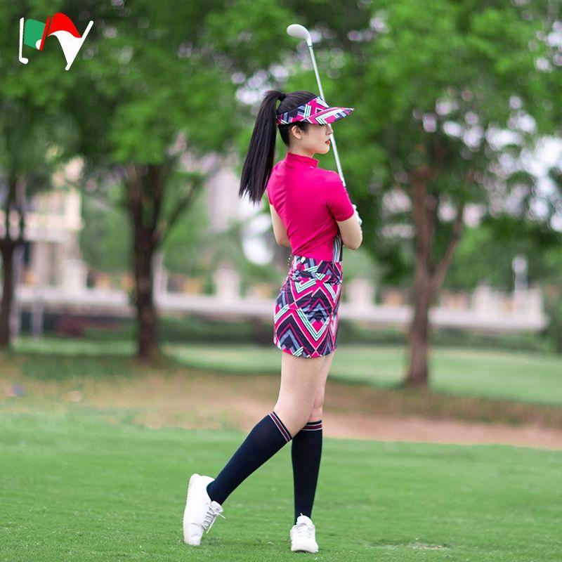 Set Áo Váy hồng Hoặc mũ che nắng MY GOLF siêu xinh