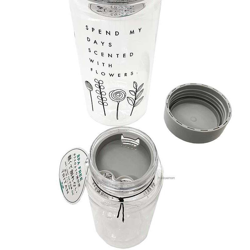 Bình đựng nước cho bé cao cấp có nắp đậy chống sặc 380ml  Nội địa Nhật Bản