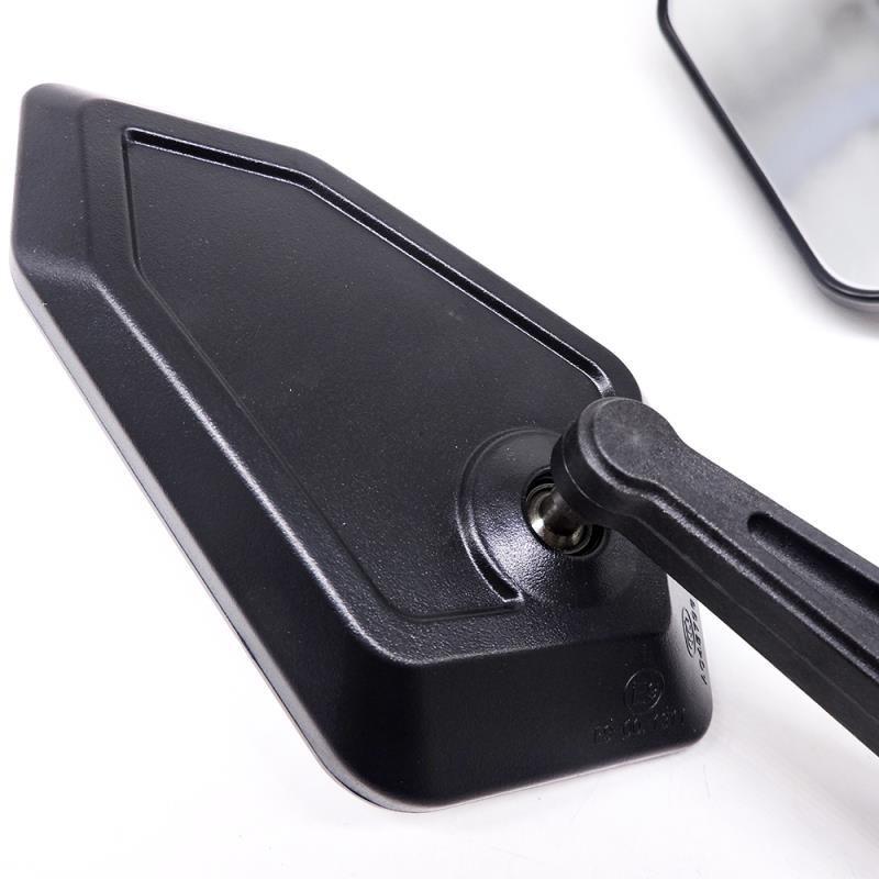 Gương Chiếu Hậu Góc Rộng 10mm Màu Đen Chuyên Dụng Cho Xe Mô Tô Honda Yamaha Kawasaki