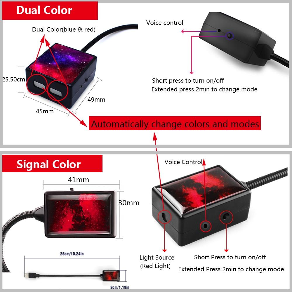 Đèn LED Tạo Hiệu Ứng Bầu Trời Đầy Sao Độc Đáo Trang Trí Nội Thất Xe Hơi