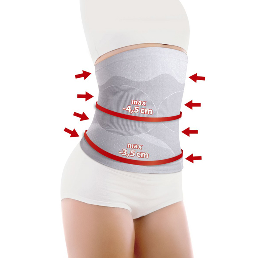 Đai Bụng Định Hình Giảm Size Và Ngăn Chặn Da Sần Lanaform Mass &amp; Slim Belt LA013004