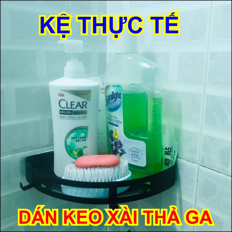 Giá inox gia dụng tiện ích kệ đựng đồ nhà vệ sinh, rửa chén ngăn nắp gọn đẹp sang trọng