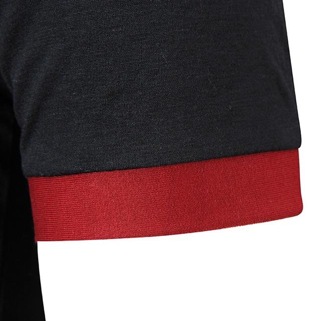 Áo thun nam polo cổ bẻ ngắn tay Tmost 44 có 2 màu đen,trắng vải cotton mềm mát