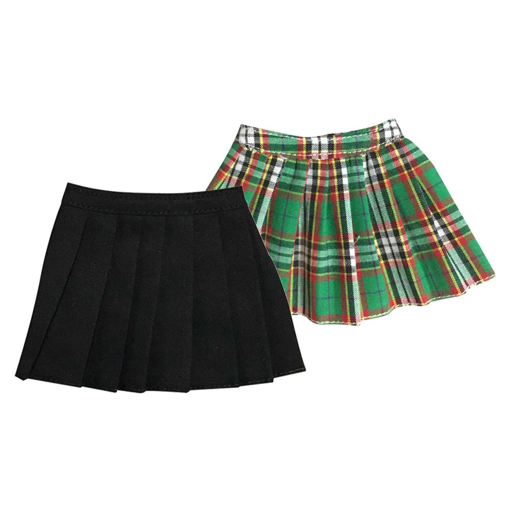 2x1: 6 Quy Mô Học Sinh Nữ Mini Váy Kẻ Sọc 12 ''Hình Hành Động Đồ Chơi Hot