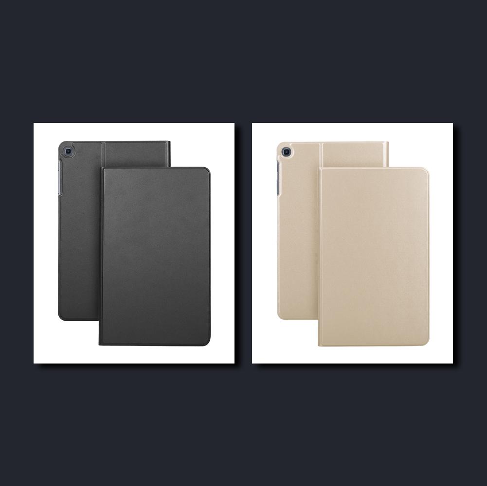 Protective Case TPU Back Case Cover Tablet Support Stand Holder Replacement for Samsung T510/515 Black