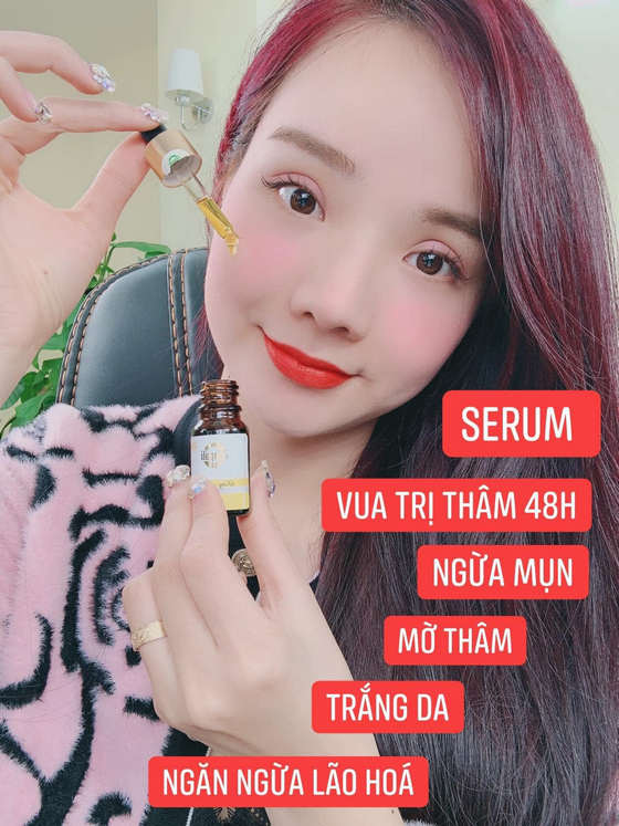 Serum Làm Mờ Thâm King Reborn Zenpali (10ml) - Mờ vết thâm, dưỡng ẩm, dưỡng sáng da