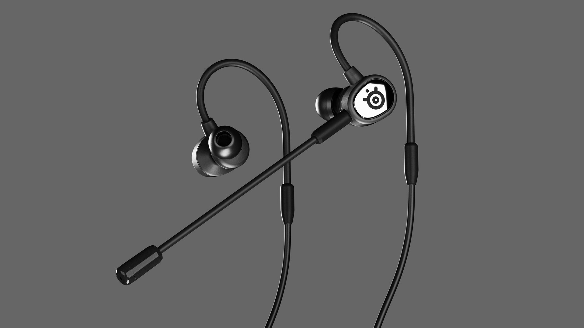 Tai nghe nhét tai gaming Steelseries Tusq In-ear mobile gaming headset - Hàng chính hãng