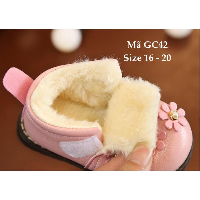 Giày Bốt Cho Bé Gái 6 - 18 Tháng GC42