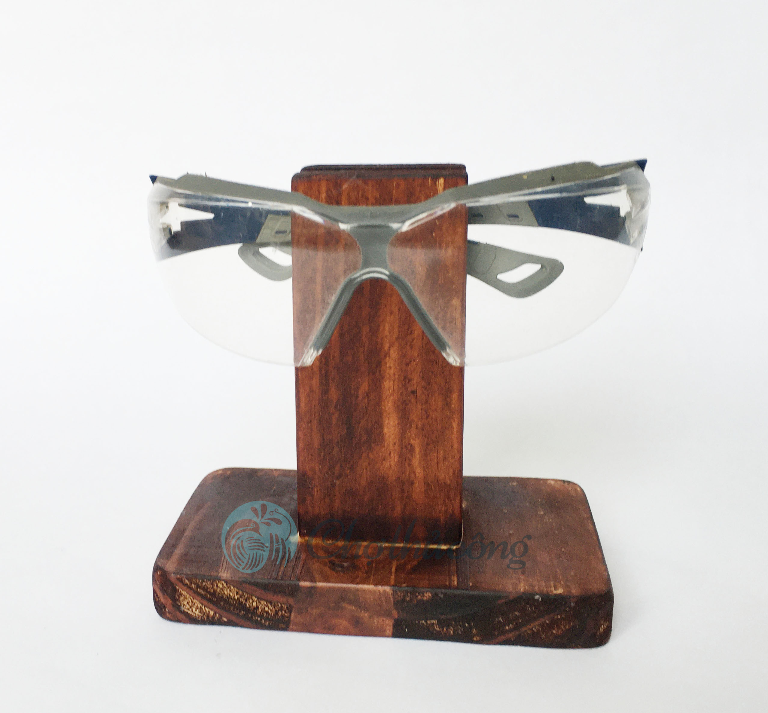 Kệ để mắt kính bằng gỗ thông tự nhiên, giá treo kính decor - kệ trưng mắt kính trang trí vintage, phụ kiện mắt kính cao cấp