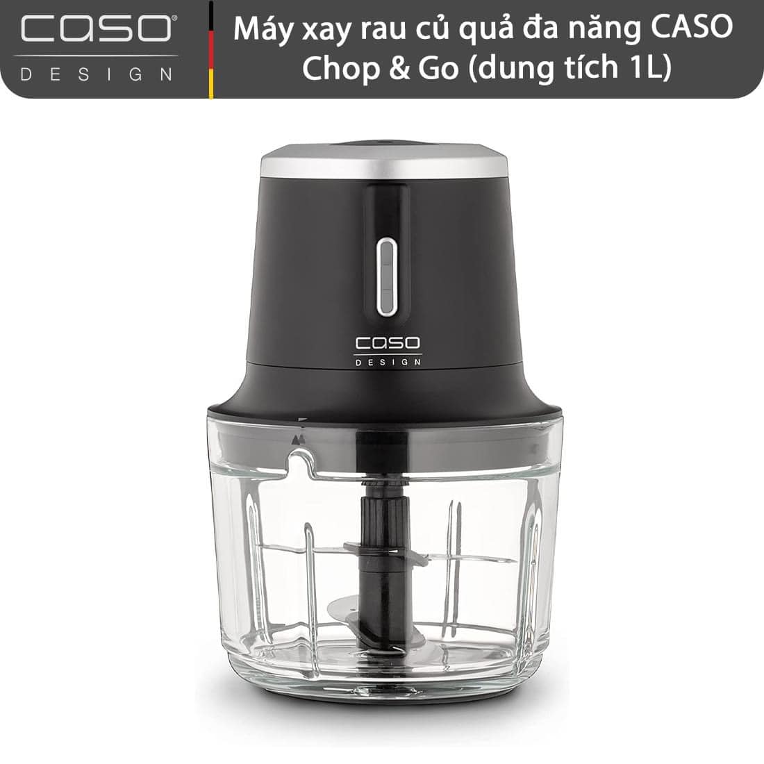 Máy xay thực phẩm đa năng CASO Chop &amp; Go Hàng Chính Hãng