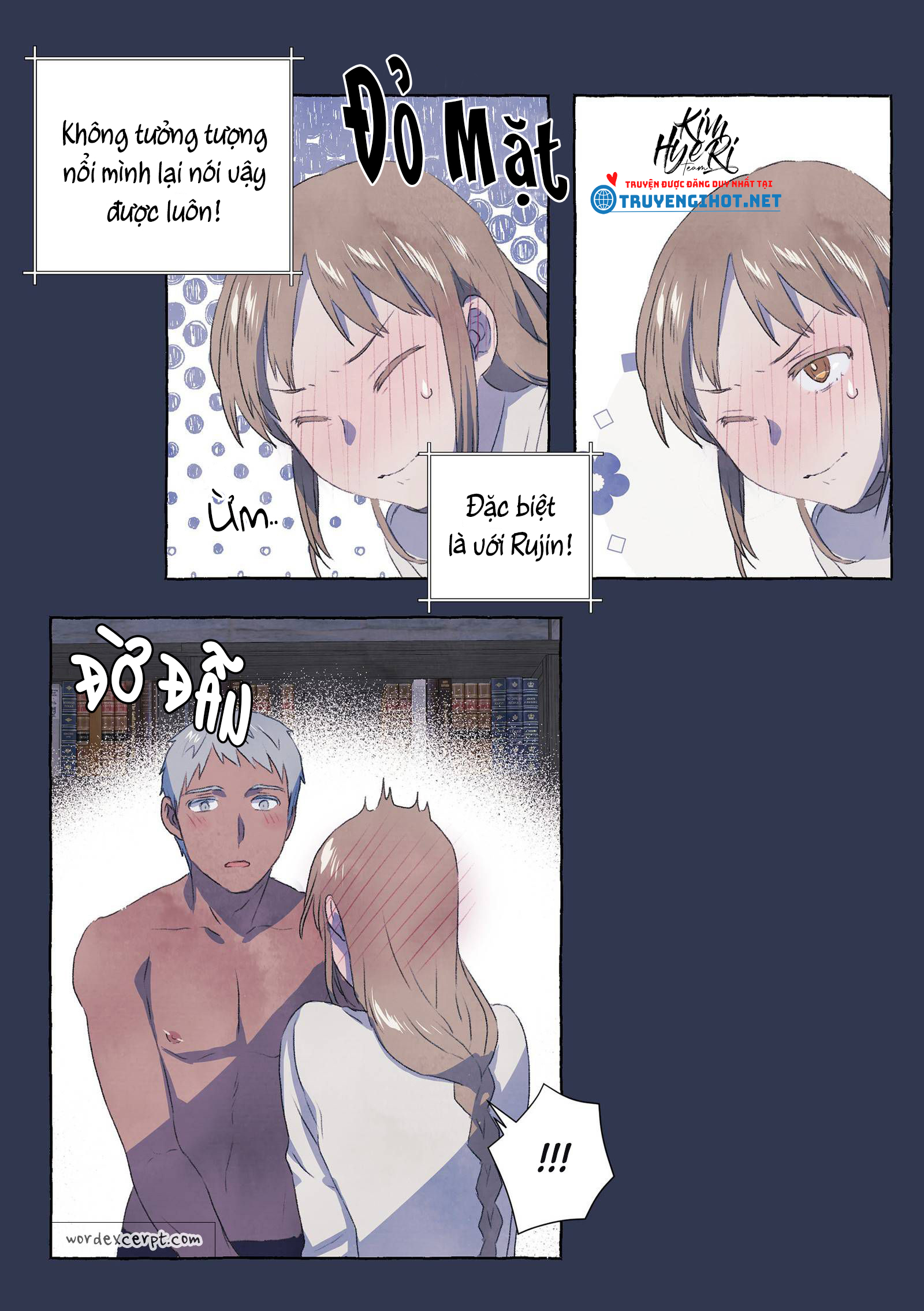 mối tình đầu của chàng sói khờ chapter 4 10