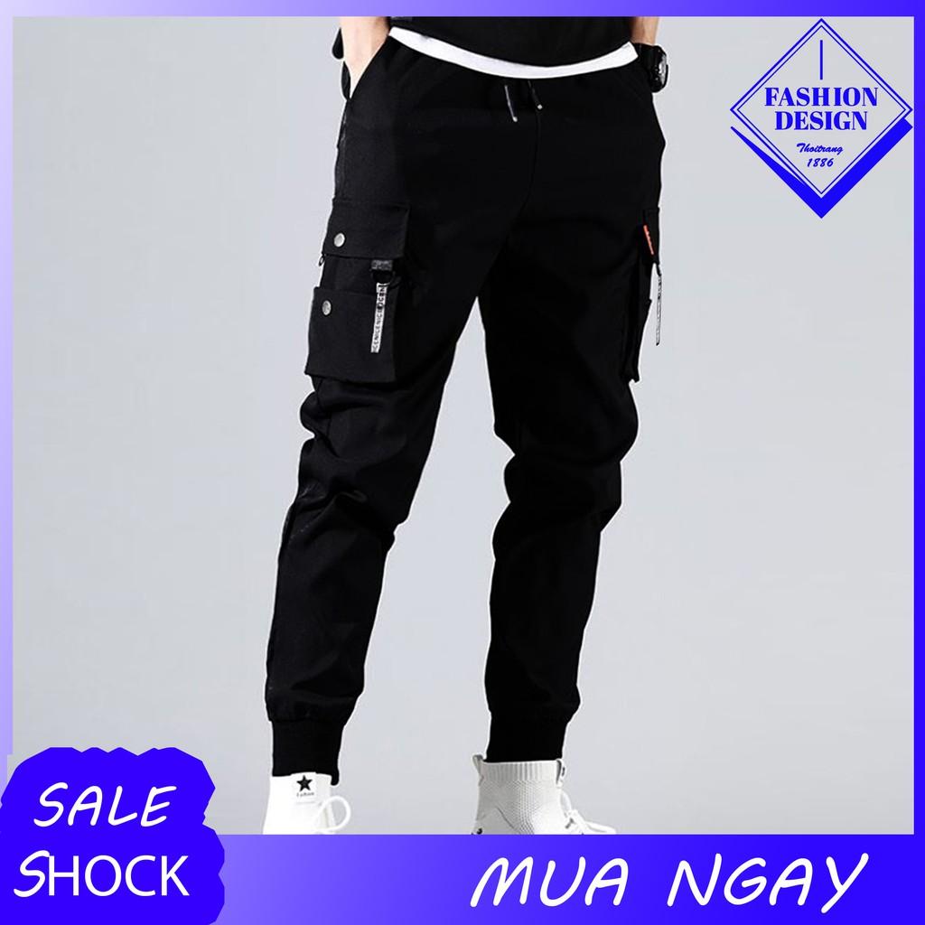 Quần Jogger Nam Túi Hộp Chất Poly Cao Cấp