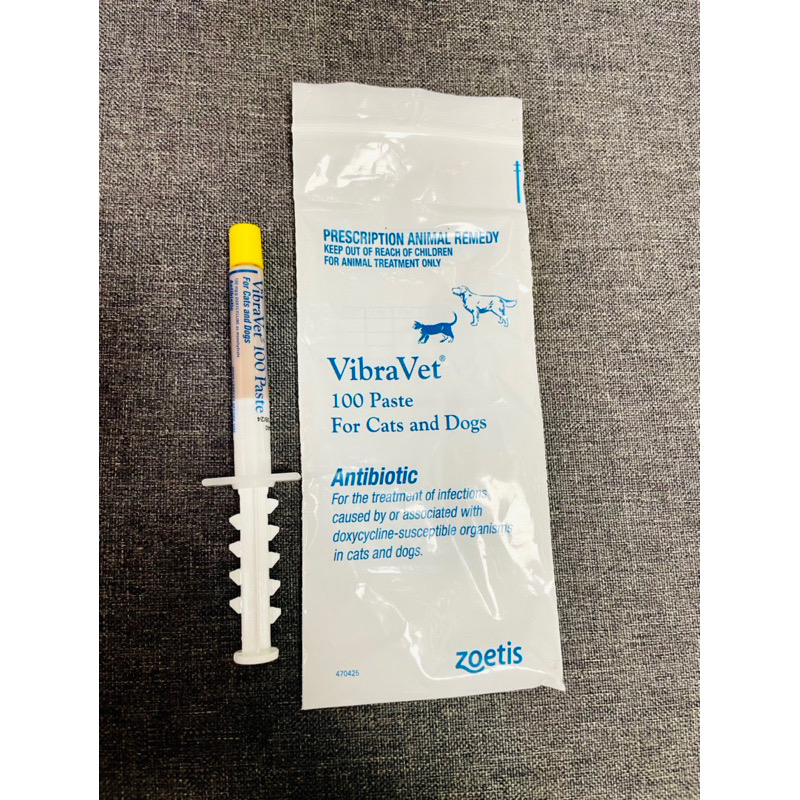 Th.uốc khá.ng si.nh V.ibraVer 100paste 2.5g. Cho chó mèo