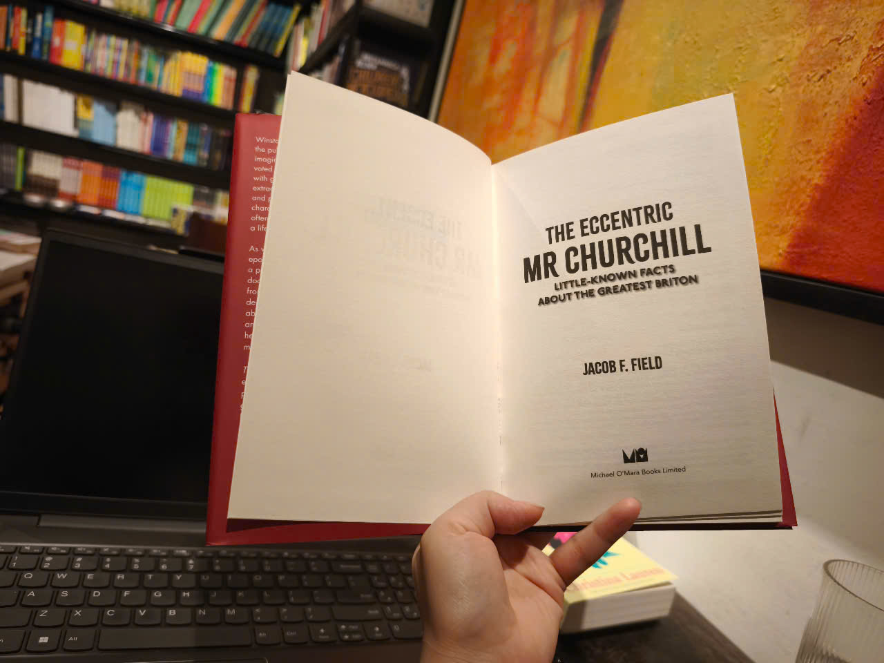 Sách - The Eccentric Mr Churchill: Little-Known Facts About the Greatest Briton by Jacob F. Field
