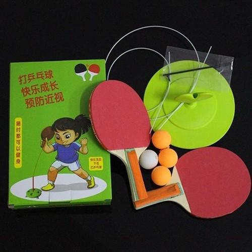 Bộ đồ chơi bóng bàn tự động không dùng bàn cho cả người lớn và trẻ nhỏ