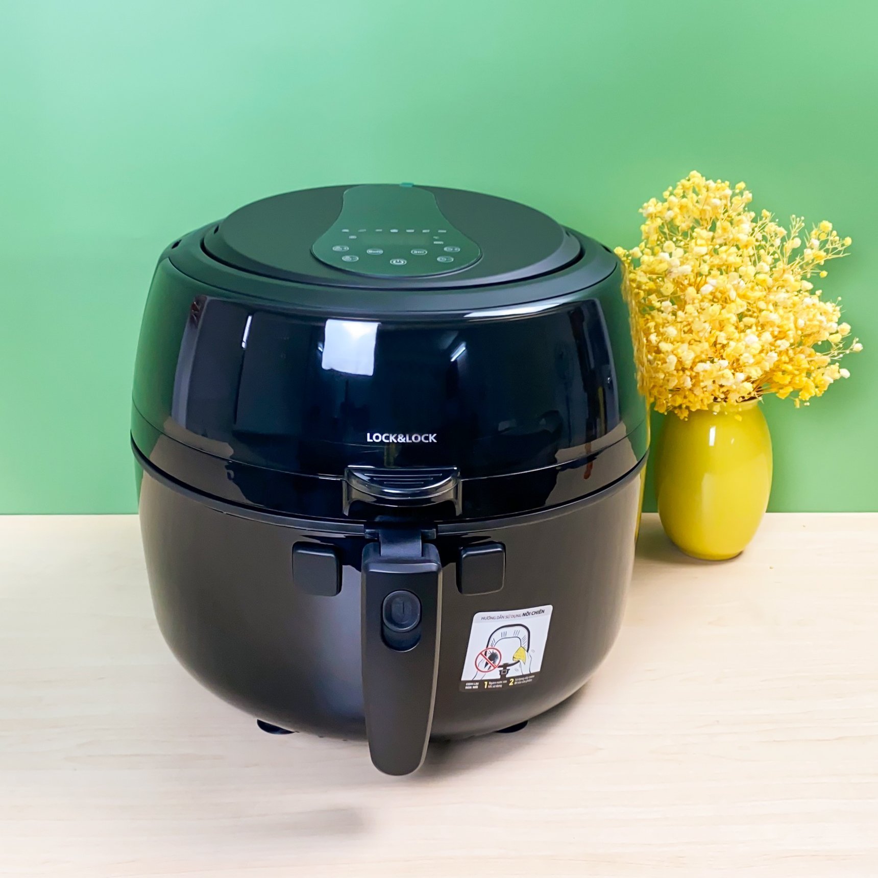 Nồi Chiên Không Dầu Điện Tử Lock&Lock EJF286BLK 6.5L - Hàng chính hãng