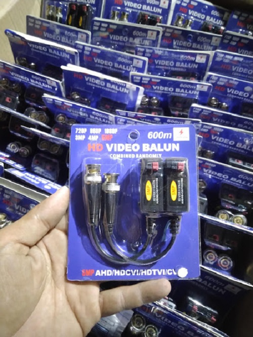 20 bộ video balun 5mp, lõi đồng chống nhiễu cho camera