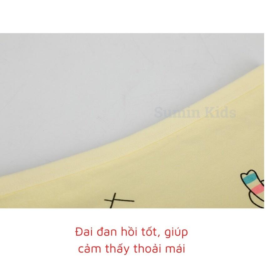 Quần chip cho bé mẫu quần quần chip đùi cho bé gái họa tiết dễ thương vải cotton SUMIN KIDS