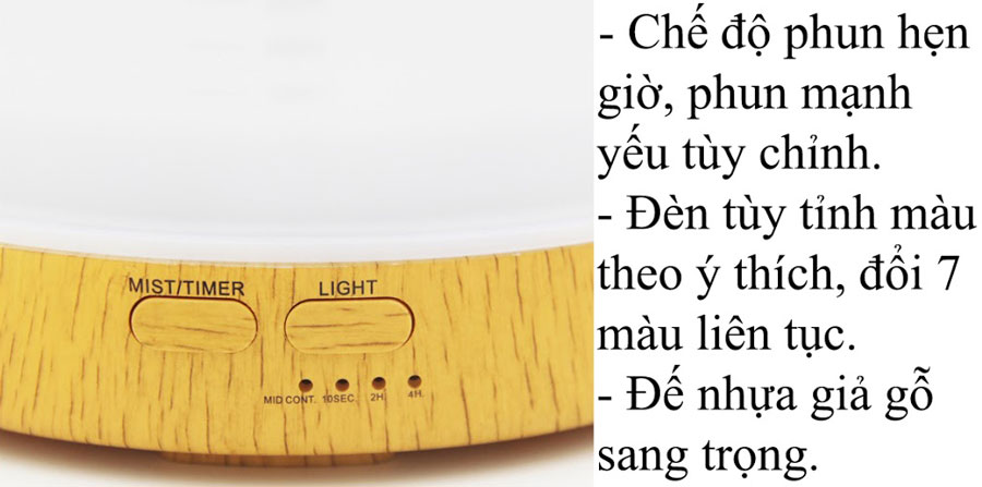 Máy Khuếch Tán Tinh Dầu Trụ Ngọc Tuyết