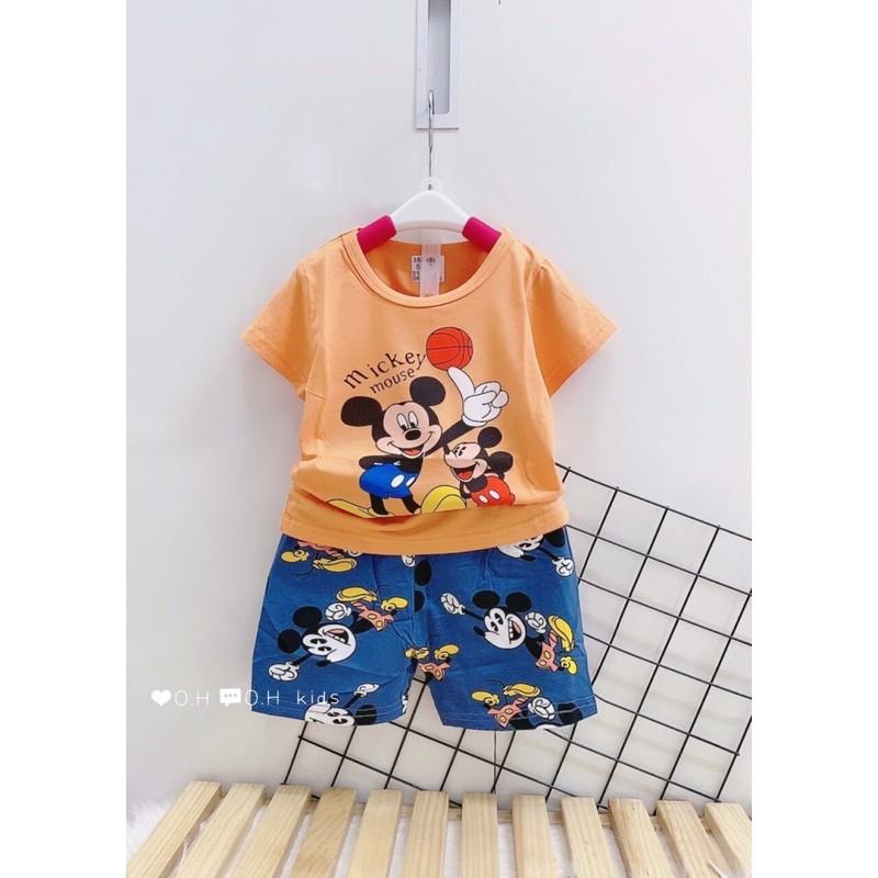 Bộ cotton xuất hàn cho bé siêu xịn sò