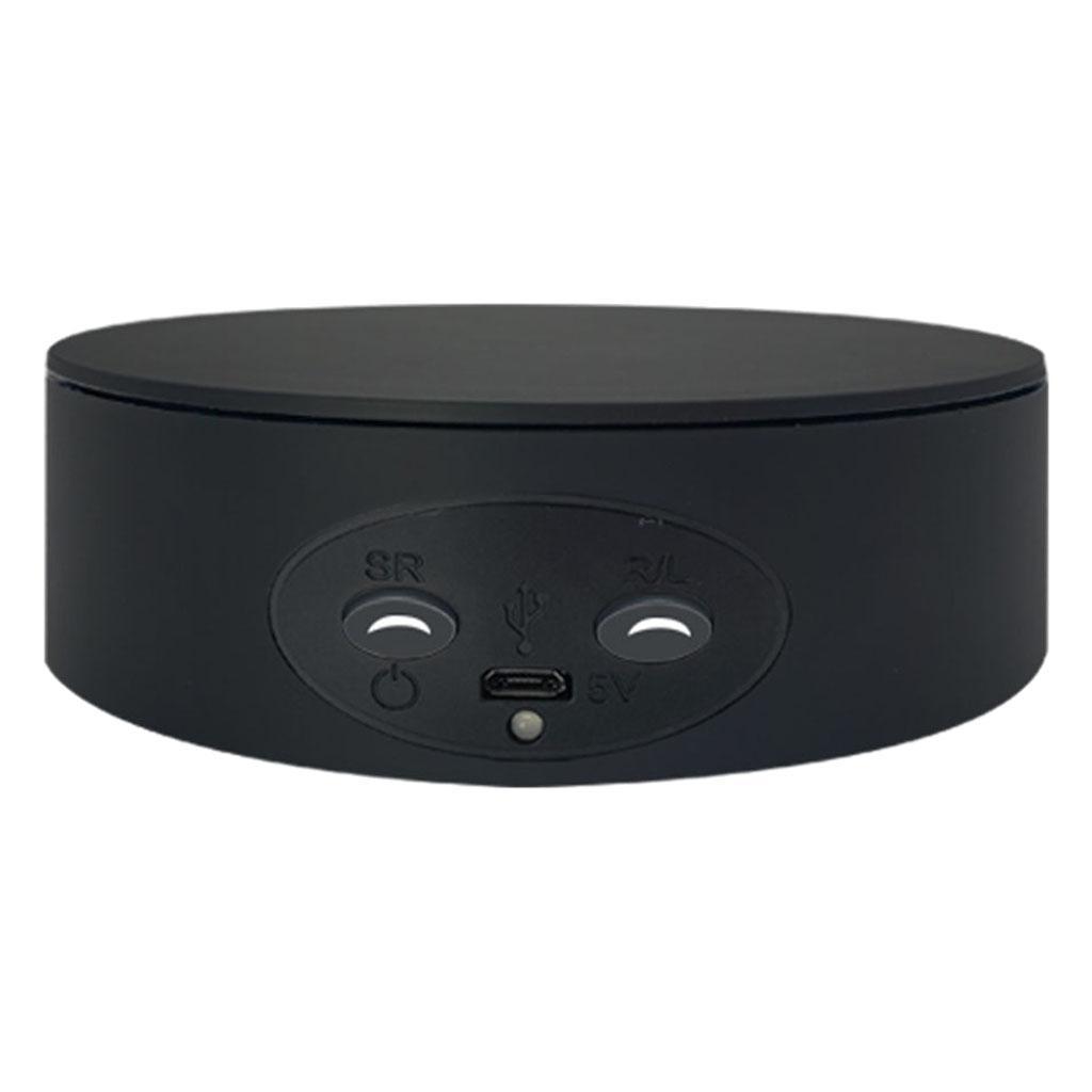 2pcs Electric Rotating Display USB Charging Turntable for Show Stand