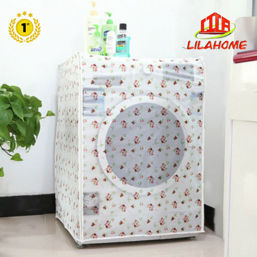 Áo Trùm Máy Giặt Cửa Trên, Cửa Ngang Cao Cấp, Chống Thấm Nước, Chống Bụi Bẩn, Bảo Vệ Máy Giặt - Chính Hãng (Giao Mẫu Và Màu Ngẫu Nhiên